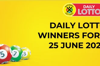 Congratulations To The Daily Lotto Winners For 25 June 2024