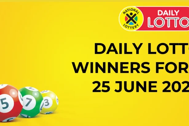 Congratulations To The Daily Lotto Winners For 25 June 2024