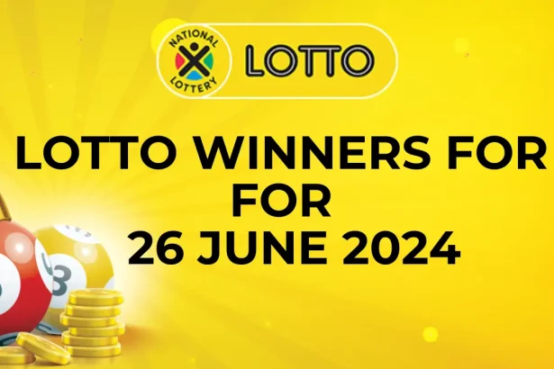 Congratulations To The Lotto Winners For 26 June 2024