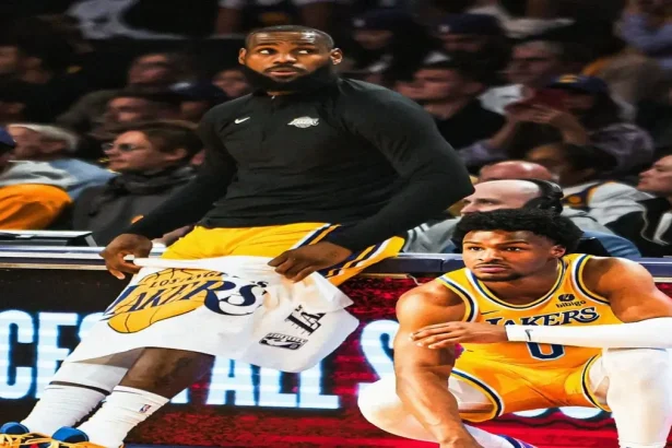 King James' Court: Lakers Secures Historic Father-Son