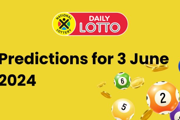 Daily Lotto Predictions June 3