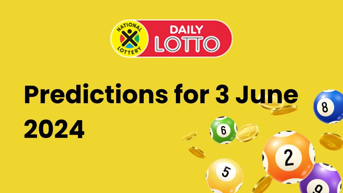 Daily Lotto Predictions June 3