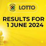 lotto results for 1 june