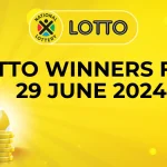 Congratulations To The Lotto Winners For 29 June 2024