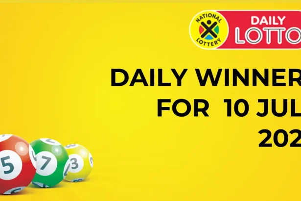 Congratulations to The Daily Lotto Winners for 10 July 2024
