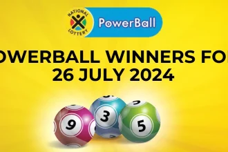 Congratulations to The Powerball Winners for 26 July 2024