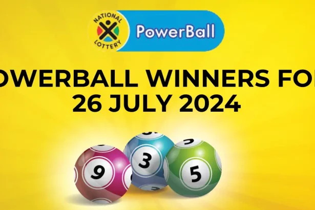 Congratulations to The Powerball Winners for 26 July 2024