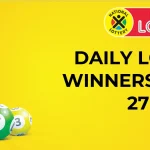 Congratulations to The Daily Lotto Winners for 27 July 2024