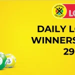 Congratulations to The Daily Lotto Winners for 29 July 2024