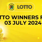 Congratulations to The Lotto Winners for 03 July 2024