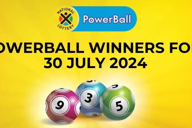 Congratulations to The Powerball Winners for 30 July 2024