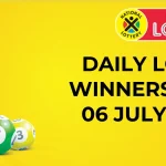 Congratulations to The Daily Lotto Winners for 06 July 2024