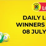 Congratulations to The Daily Lotto Winners for 08 July 2024
