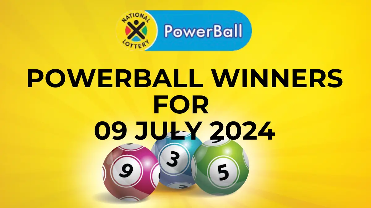 Congratulations to The Powerball Winners for 09 July 2024