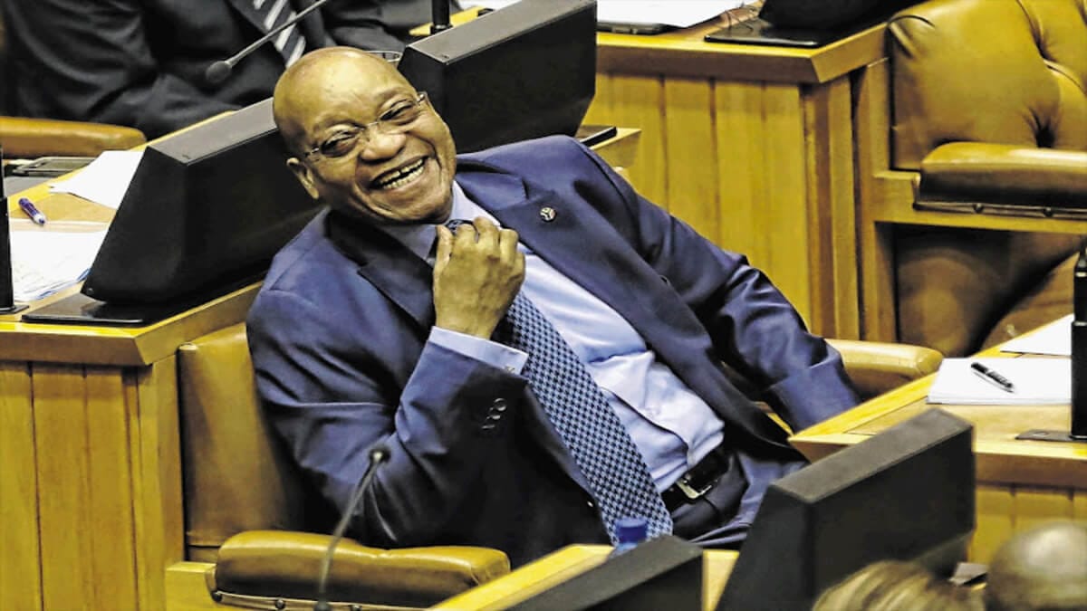 Jacob Zuma Returns to Parliament