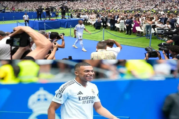 [Watch] The Grand Unveiling of Kylian Mbappé at Real Madrid