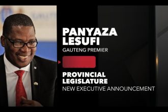 Panyaza Lesufi Announces New Cabinet