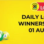Congratulations to The Daily Lotto Winners for 01 August 2024