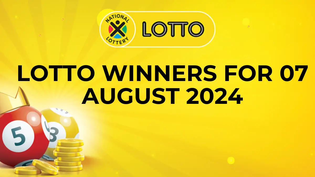 Congratulations to The Lotto Winners for 07 August 2024