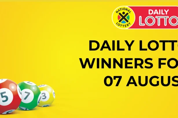 Congratulations to The Daily Lotto Winners for 07 August 2024