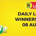 Congratulations to The Daily Lotto Winners for 08 August 2024