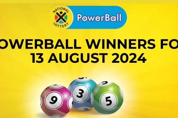 Congratulations to The Powerball Winners for 13 August 2024