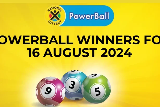 Congratulations to The Powerball Winners for 16 August 2024