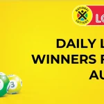 Congratulations to the Daily Lotto Winners for 17 August 2024