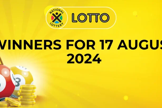 Congratulations to The Lotto Winners for 17 August 2024