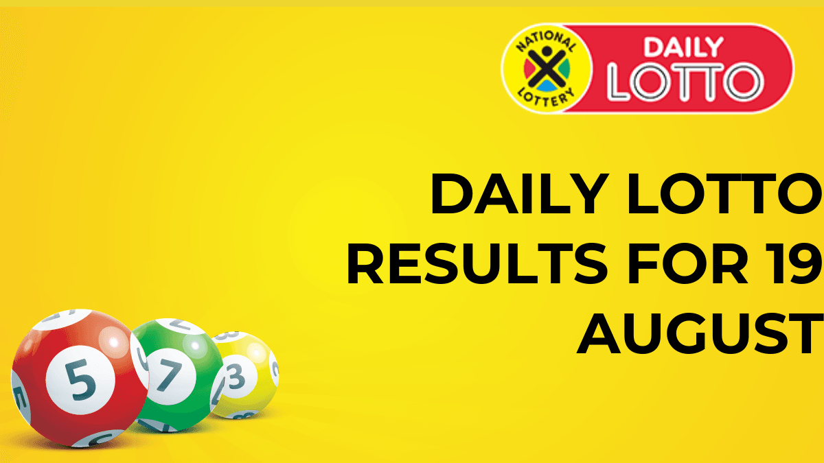 daily lotto results