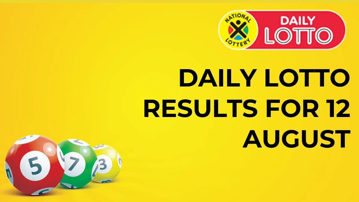 Ithuba Daily Lotto Results for 12 August 2024 50 daily lotto results