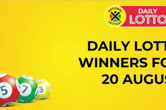 Congratulations for the Daily Lotto Winners for 20 August 2024
