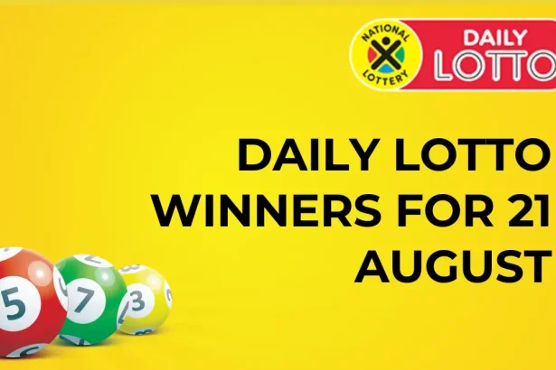 Congratulations for the Daily Lotto Winners for 21 August 2024