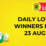 Congratulations for the Daily Lotto Winners for 23 August 2024