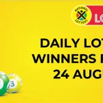 Congratulations for the Daily Lotto Winners for 24 August 2024