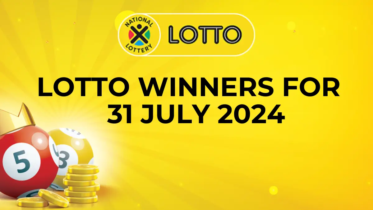 Congratulations to the Lotto Winners for 31 August 2024