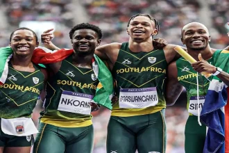 No DNA Just RSA: South Africa Clinch Silver in Thrilling 4x100m Relay