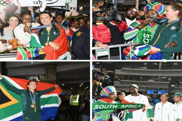 Team SA's Triumphant Return from Paris 2024 Olympics