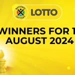 Congratulations to The Lotto Winners for 14 August 2024