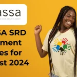 SASSA SRD Payment Dates for August 2024