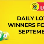 Congratulations to The Daily Lotto Winners for 11 September 2024
