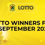Congratulations to The Lotto Winners for 11 September 2024