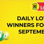 Congratulations to The Daily Lotto Winners for 12 September 2024