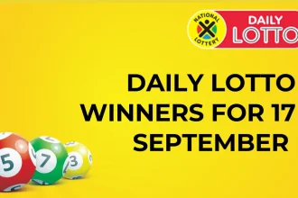Congratulations to The Daily Lotto Winners for 17 September 2024