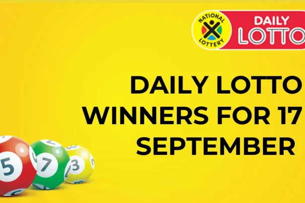 Congratulations to The Daily Lotto Winners for 17 September 2024