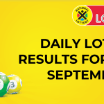 DAILY LOTTO RESULTS