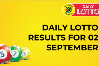 DAILY LOTTO RESULTS
