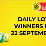 Congratulations to The Daily Lotto Winners for 22 September 2024