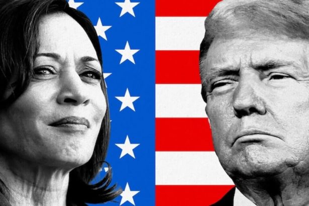 Kamala Harris vs Donald Trump in Presidential Debate