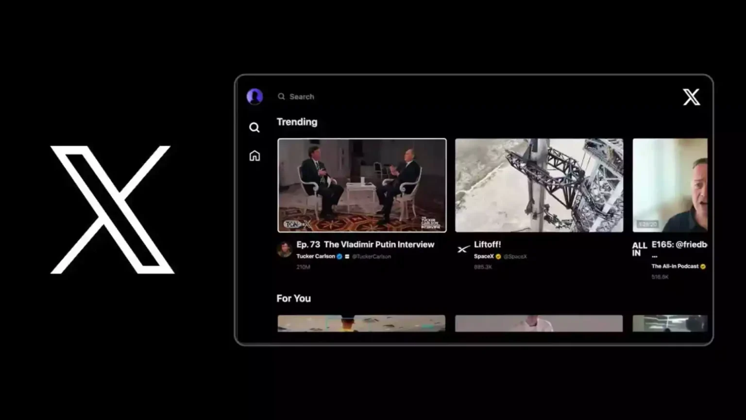 Elon Musk Launches X TV App for Smart TVs to Challenge YouTube 50 Elon Musk Launches X TV App for Smart TVs to Challenge YouTube